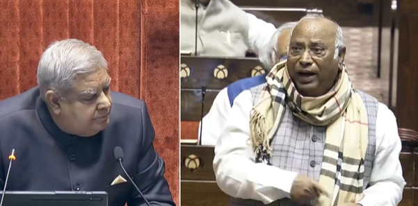 राज्यसभा में सभापति पर बरसे Mallikarjun Kharge, कहा- "विवेक का उपयोग करें"